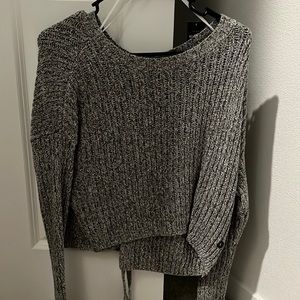Hollister cropped sweater